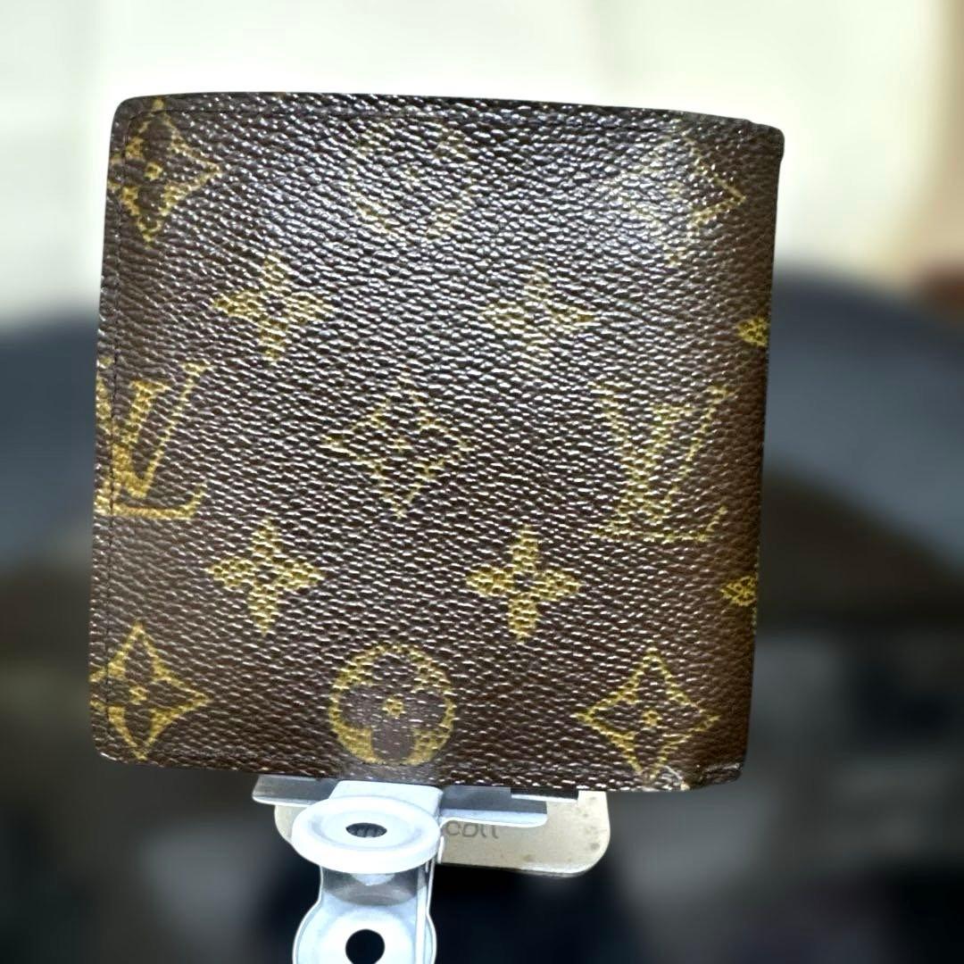 13☆美品☆モノグラム♪マルコ☆2つ折り財布★ポケット有