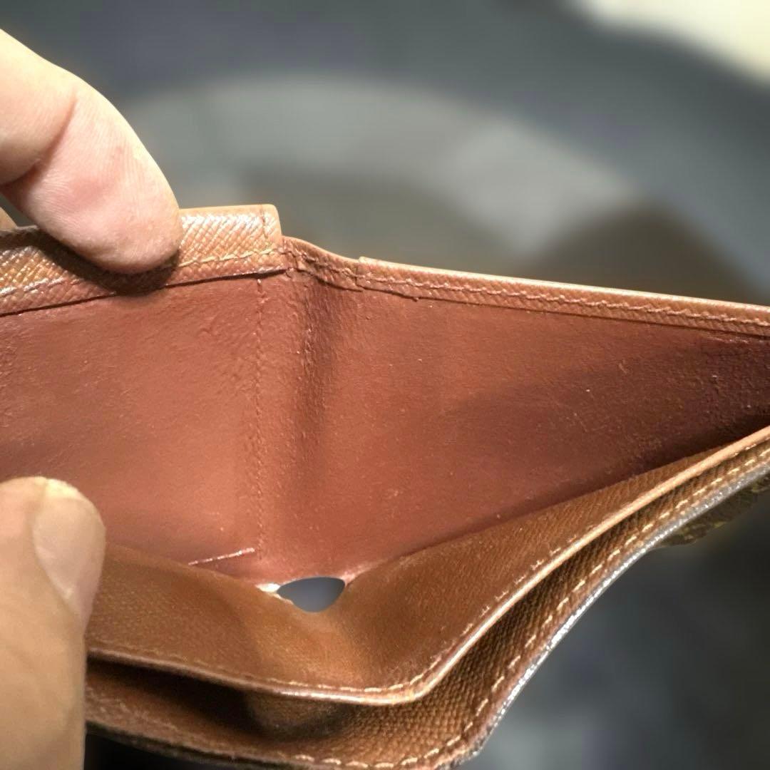 13☆美品☆モノグラム♪マルコ☆2つ折り財布★ポケット有