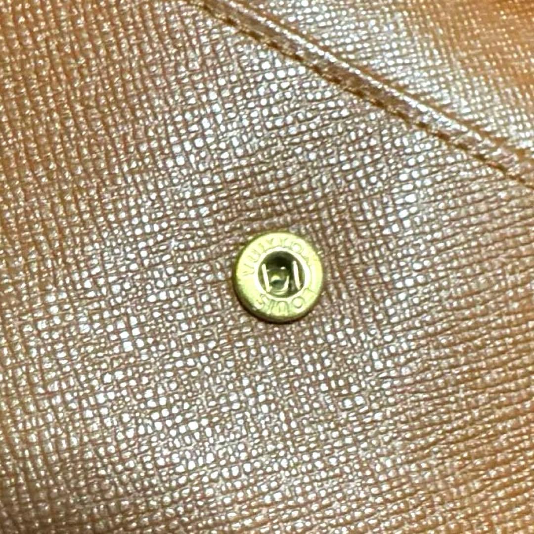 13☆美品☆モノグラム♪マルコ☆2つ折り財布★ポケット有