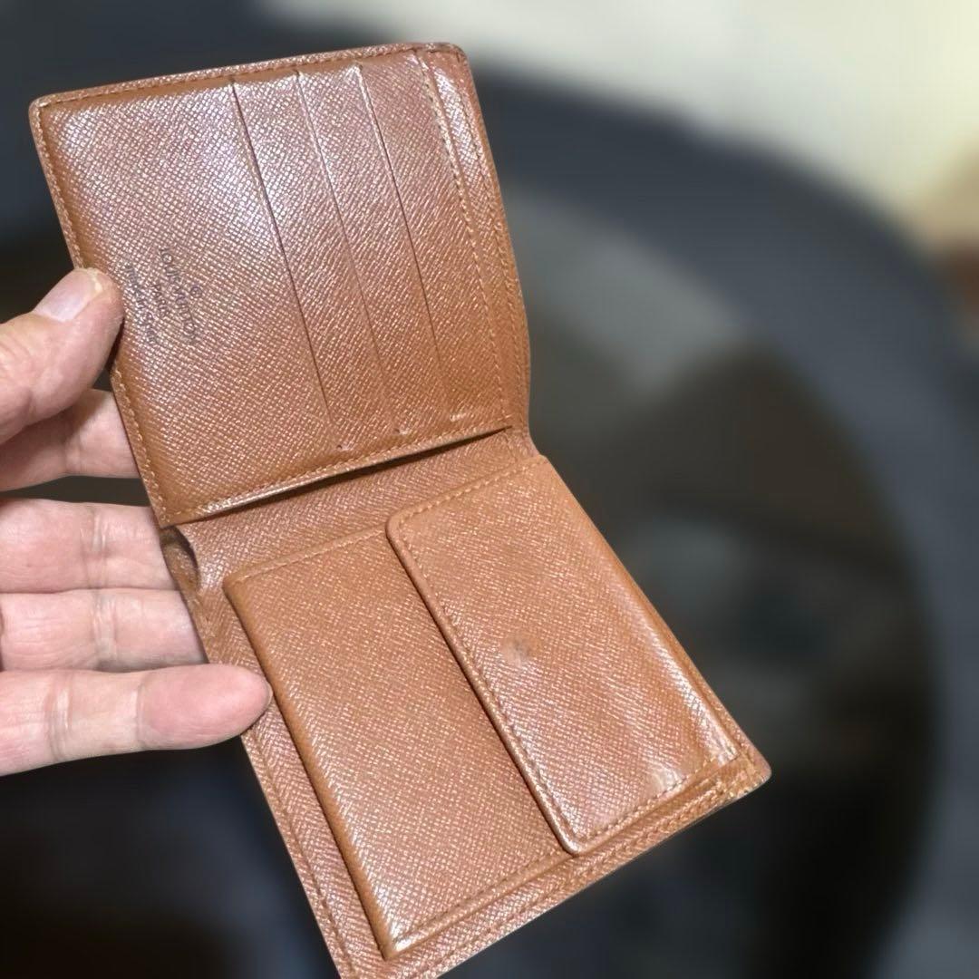 13☆美品☆モノグラム♪マルコ☆2つ折り財布★ポケット有