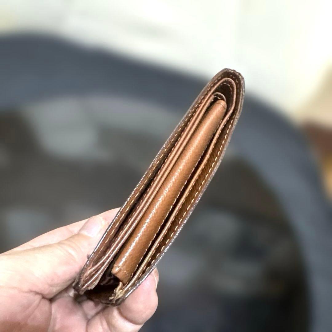 13☆美品☆モノグラム♪マルコ☆2つ折り財布★ポケット有