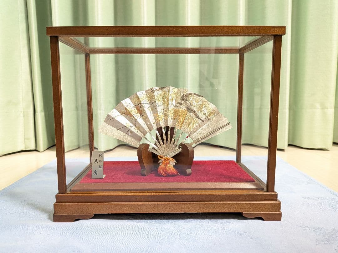 【純銀製　扇子　末廣】