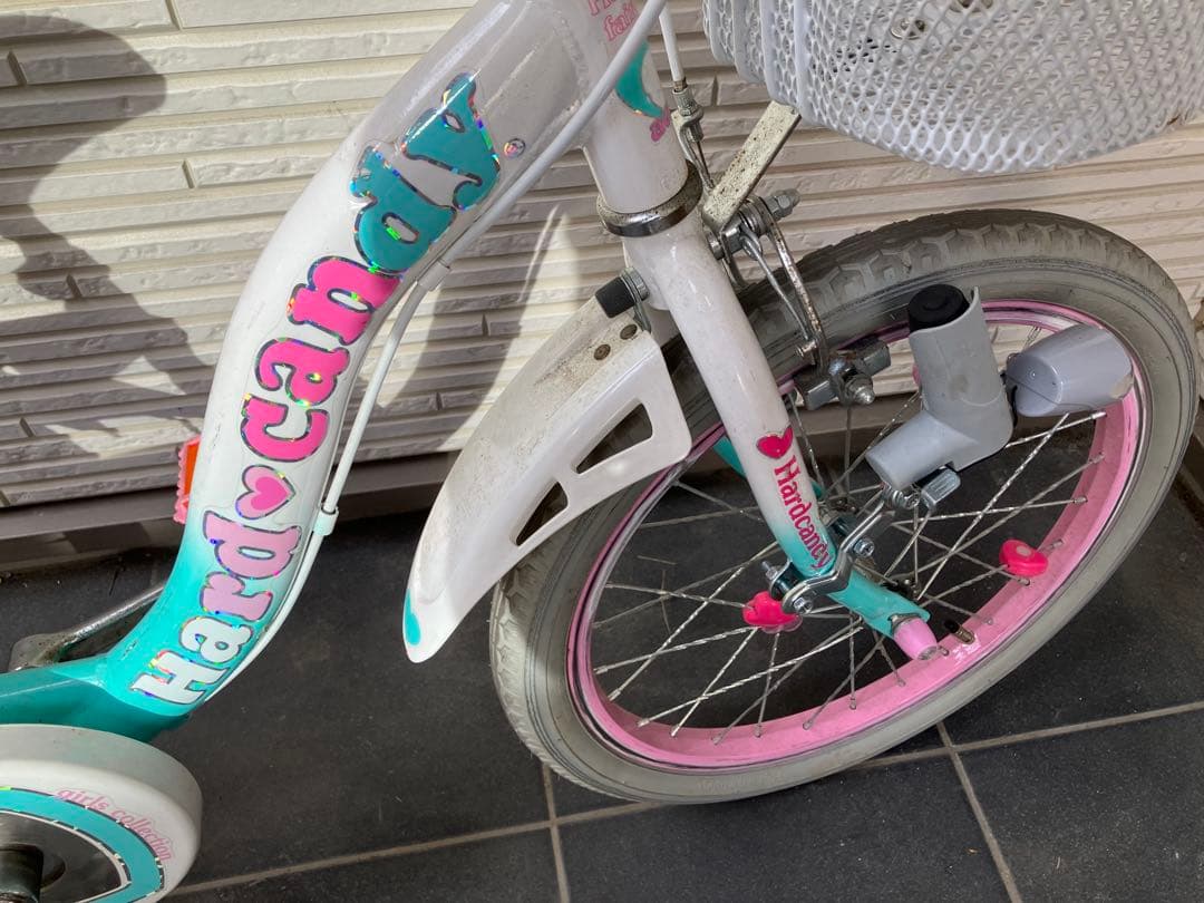 Hard Candy 幼児用自転車 水色とピンク