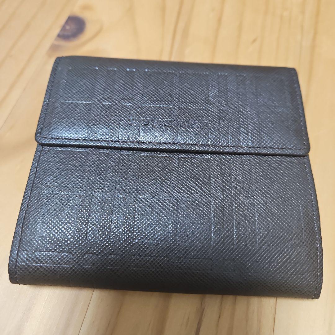 【年末年始SALE】バーバリー　二つ折り財布　レザー brown