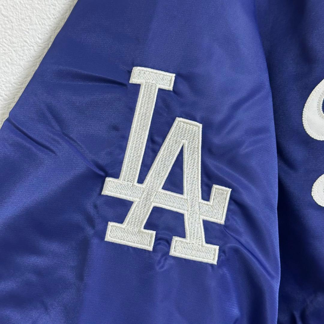 セール‼️ NEWERA ドジャース ナイロンジャケット ブルー GR8③