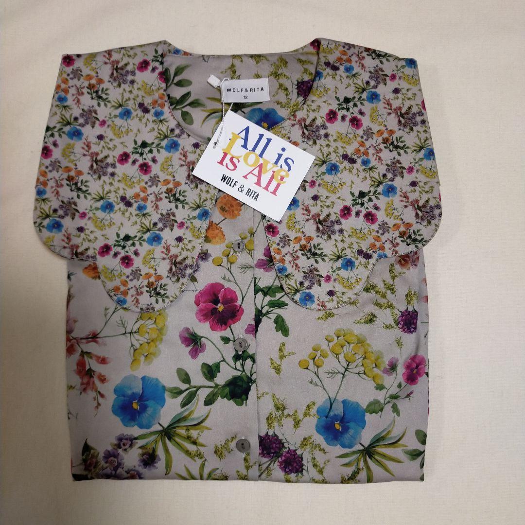 【新品】wolf＆rita 花柄ワンピース 12Y 152〜158cm 完売品