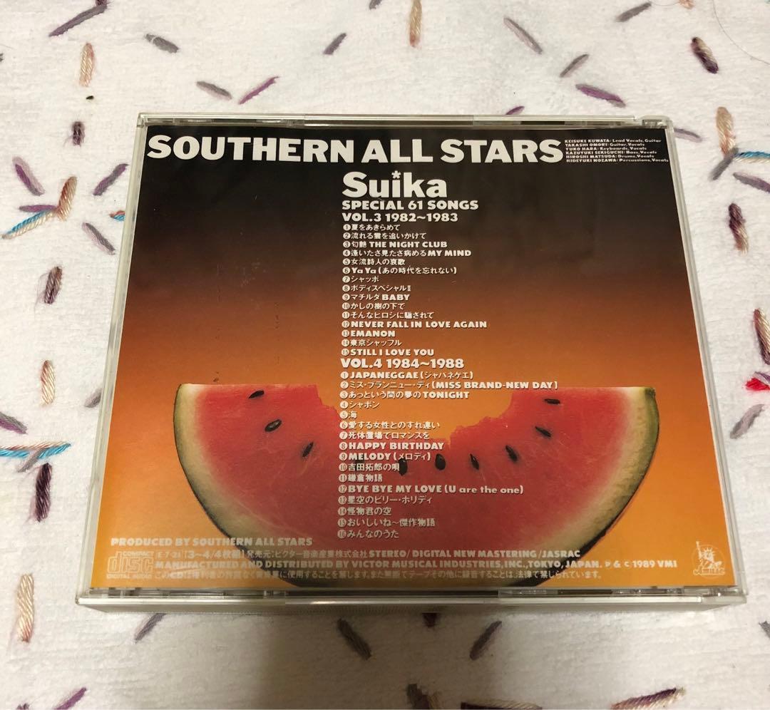 サザンオールスターズ サザン　すいか CD4枚　ベスト