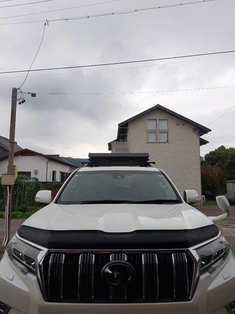 150プラド後期　ベースキャリア+アルミルーフラック