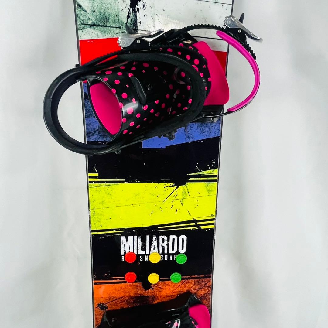 【良品】 BXB MILIARDO 2018年モデル 約145cm スノーボード