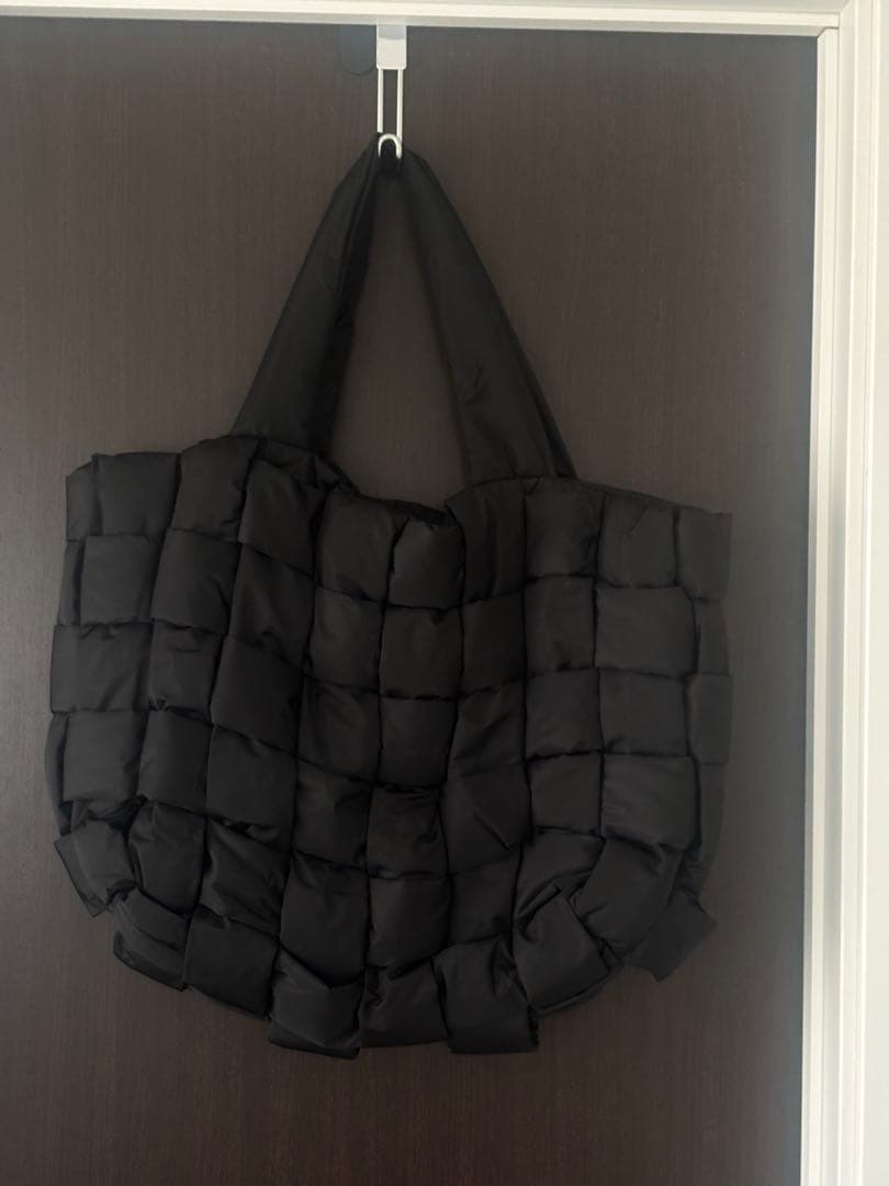 ear PAPILLONNER 撥水ライトメッシュトートバッグ 黒 Ｌ