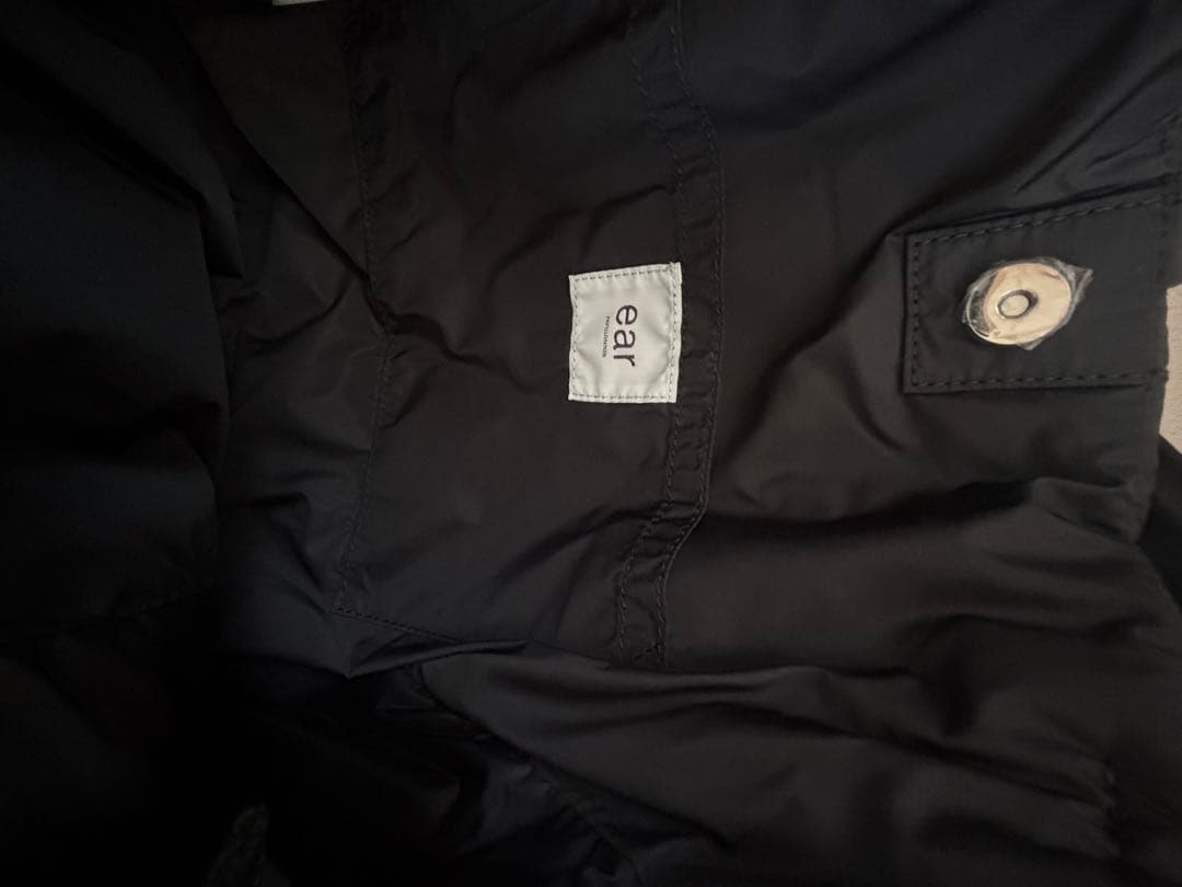 ear PAPILLONNER 撥水ライトメッシュトートバッグ 黒 Ｌ