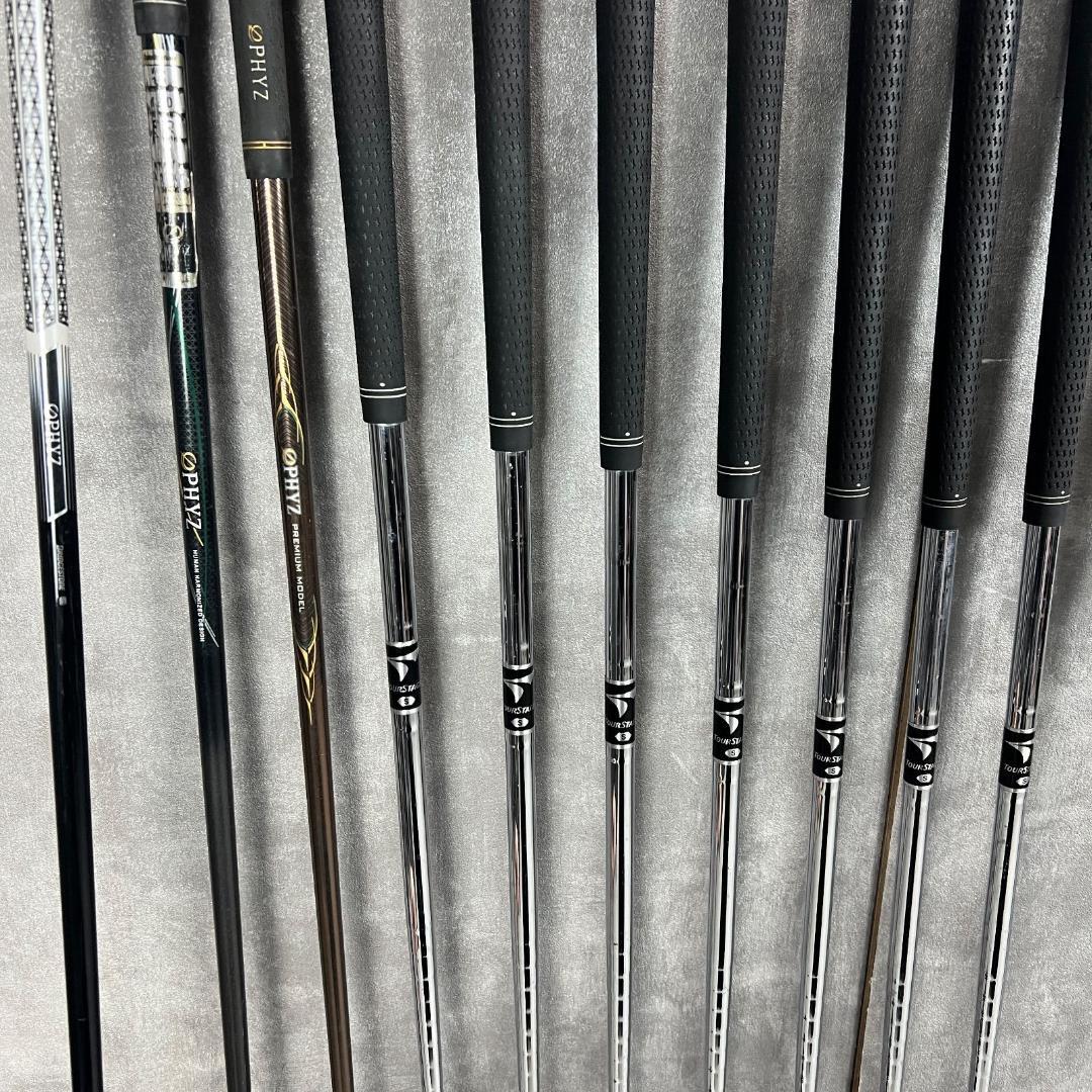 初心者おすすめ　PHYZ　ファイズ　ツアーステージ　メンズゴルフ11本セット　右