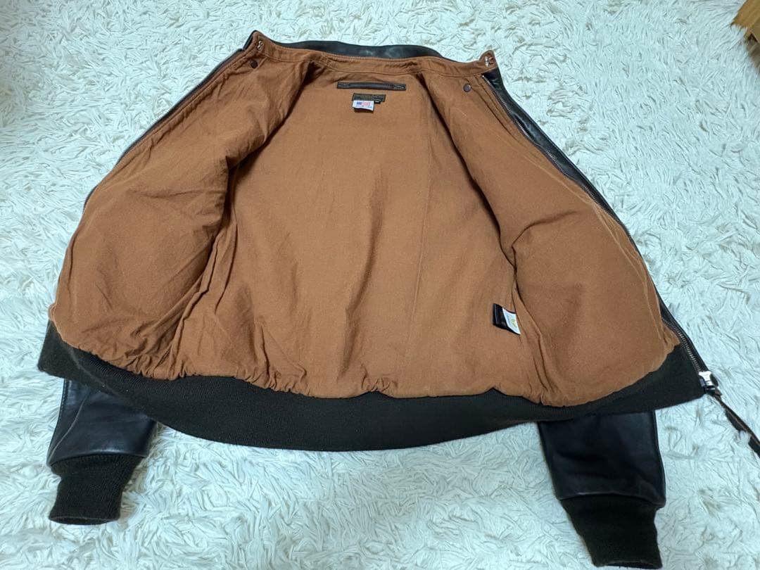 アビレックス　AVIREX A-2 USA製　サイズ40 フライトジャケット