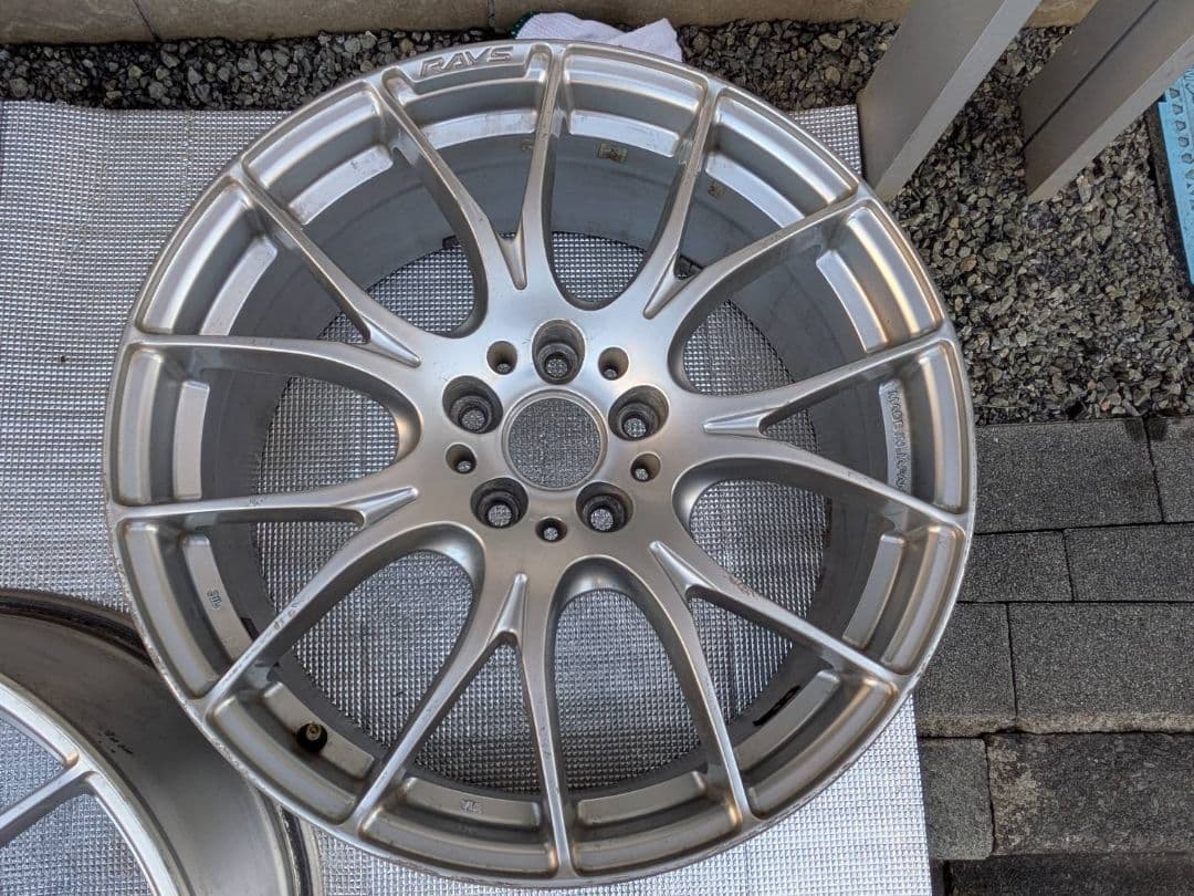 RS0927さん専用　レイズ ホムラ 19インチ　8J 48　1本目