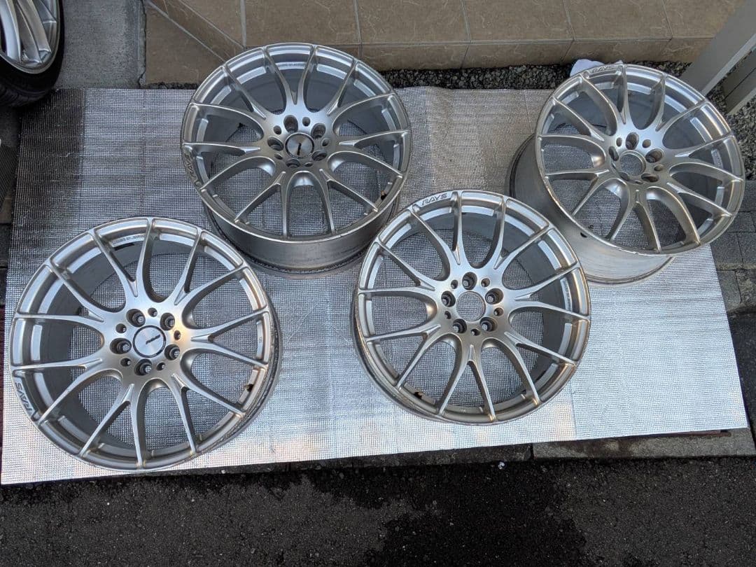 RS0927さん専用　レイズ ホムラ 19インチ　8J 48　1本目