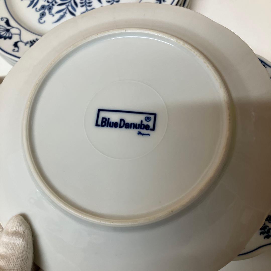 E25 Blue Danube ブルーダニューブ プレート 皿 セット 全23点