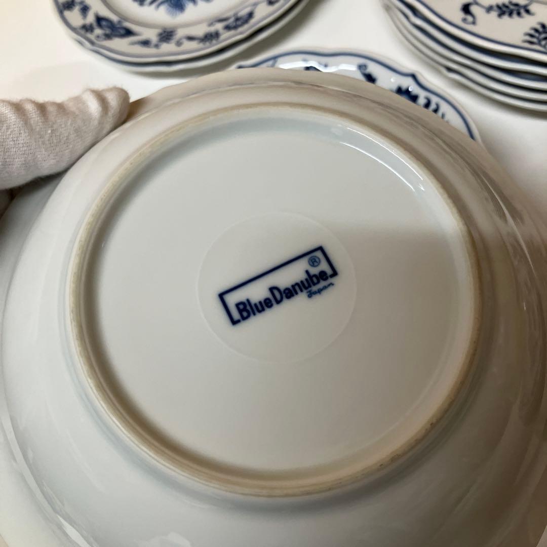 E25 Blue Danube ブルーダニューブ プレート 皿 セット 全23点