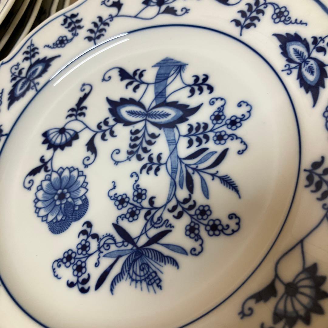 E25 Blue Danube ブルーダニューブ プレート 皿 セット 全23点