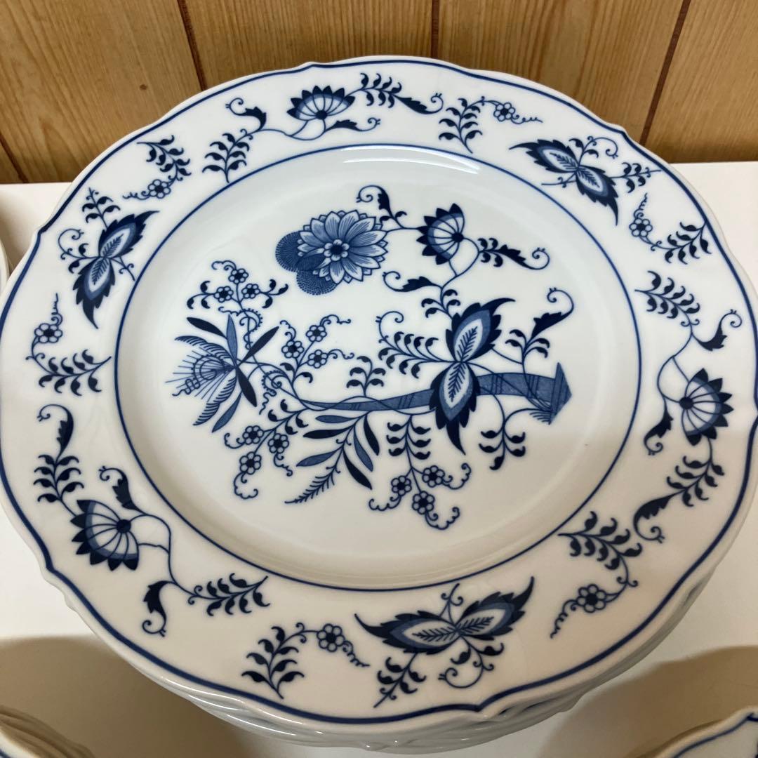 E25 Blue Danube ブルーダニューブ プレート 皿 セット 全23点