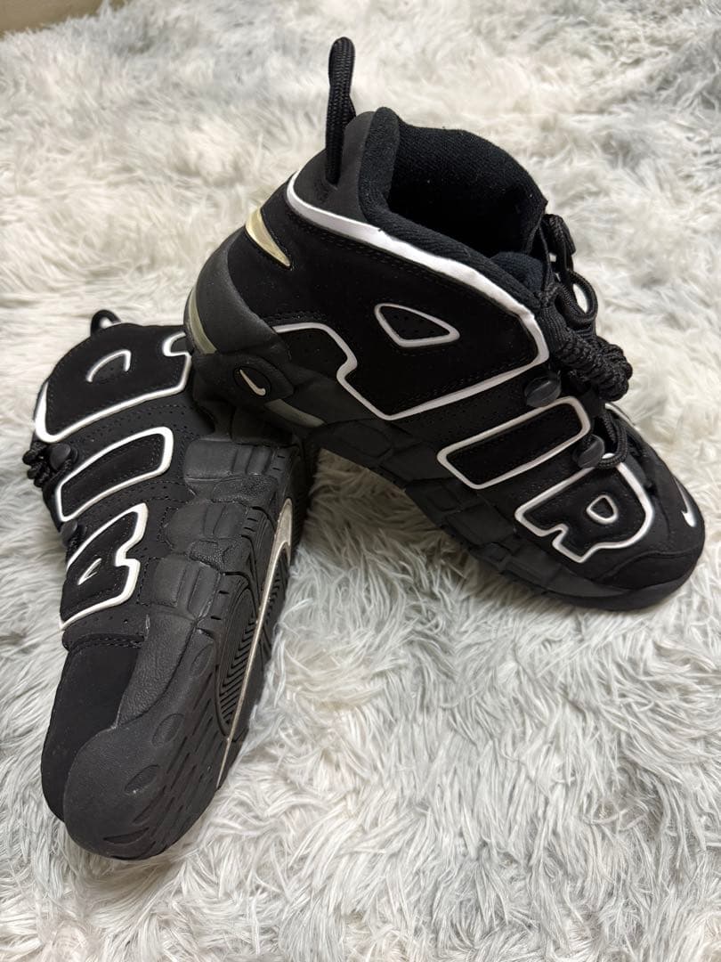 シューズ(女性用) Nike Air More Uptempo black white