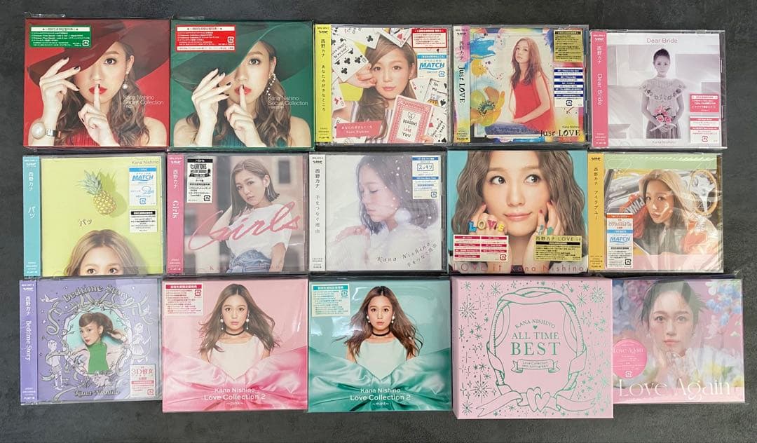 【ファン必見】西野カナ シングル、アルバムセット　まとめ売り