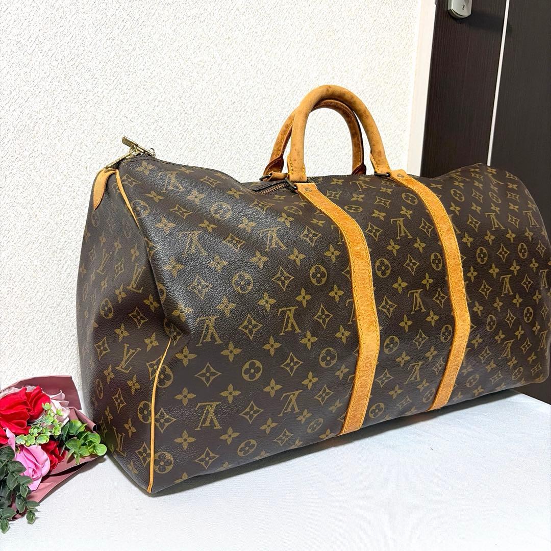 LOUIS VUITTON ルイヴィトン キーポル60 モノグラム MI8901