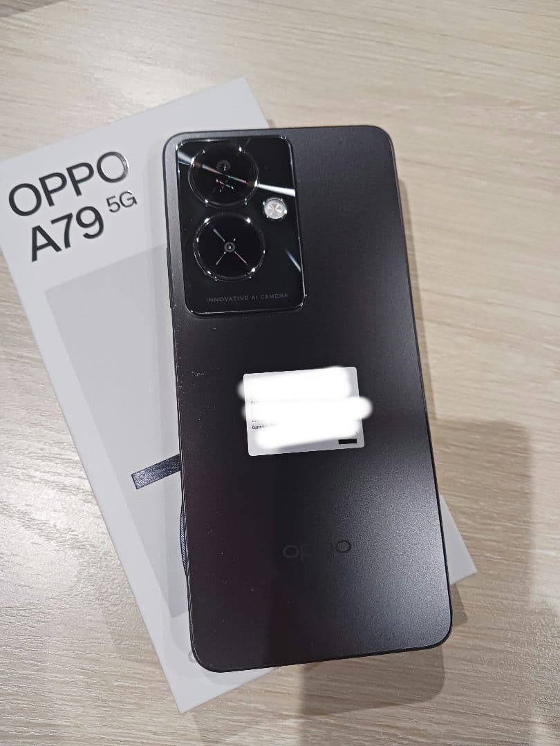 OPPO A79 5G 本体　ブラック