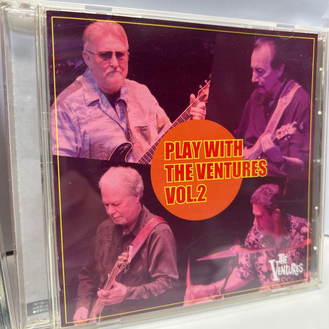 2枚組　プレイ・ウィズ・ザ・ベンチャーズ Vol.1,2