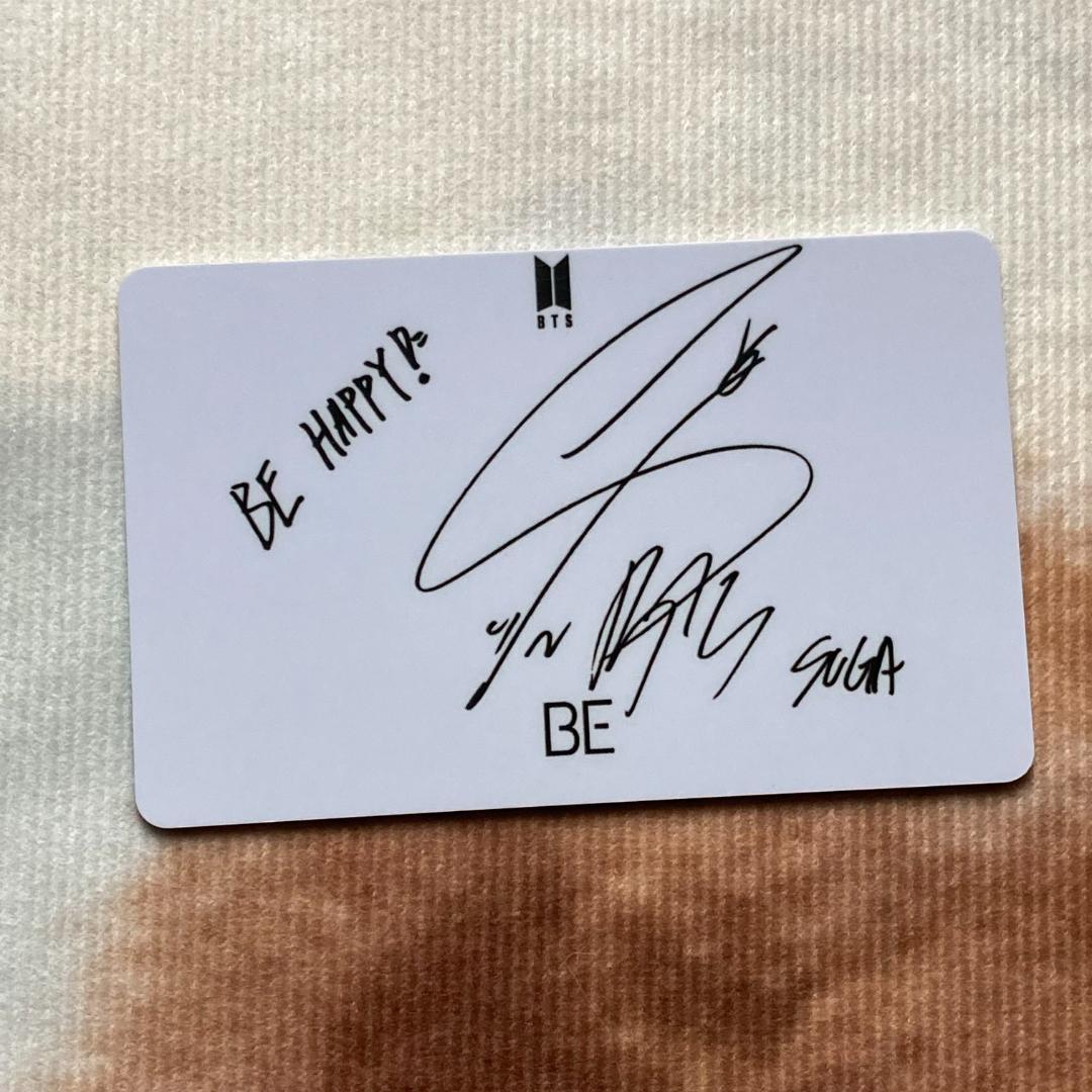 韓国 ユンギ BTS BE 未公開 ラキドロ 限定 トレカ