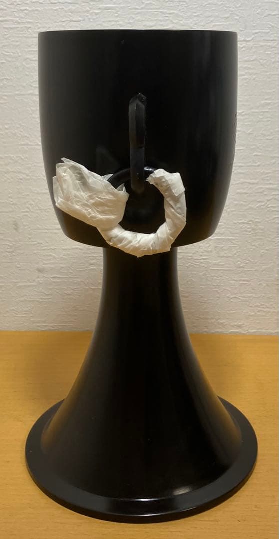 【未生流 中山文甫会】薄端　文甫　生花　金属製　華道　日本文化　コレクション