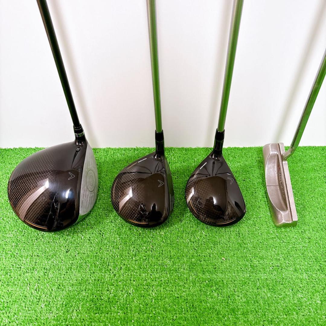 良品 キャロウェイ マーベリック メンズ　ゴルフ 12本 セット R 初心者