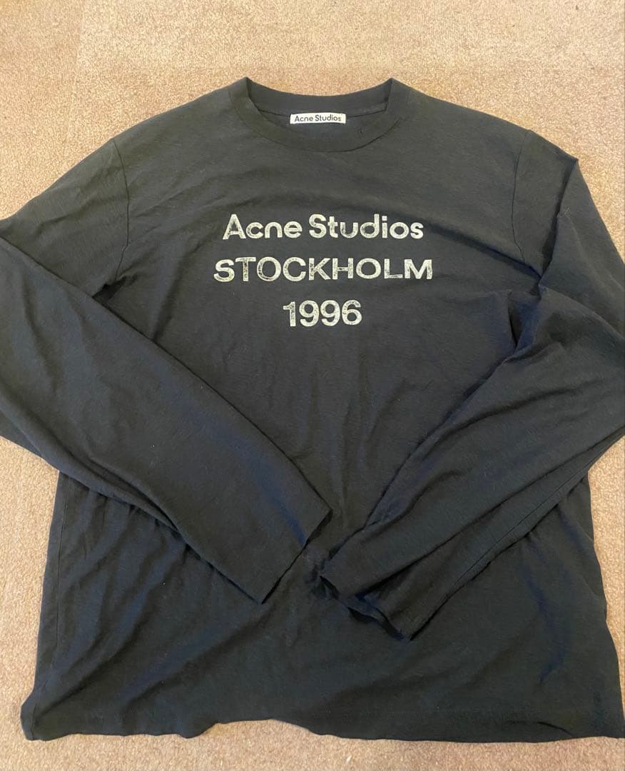 Acne Studios ロングスリーブTシャツ 1996 黒 black