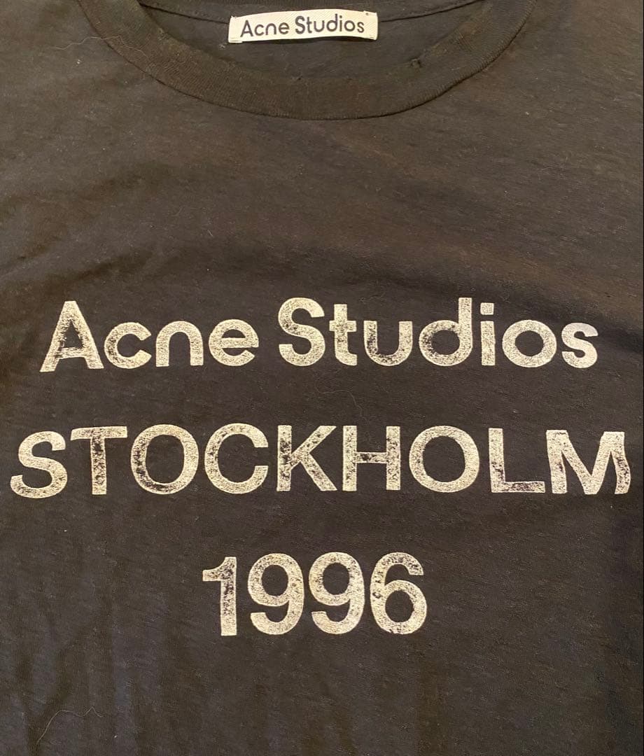 Acne Studios ロングスリーブTシャツ 1996 黒 black