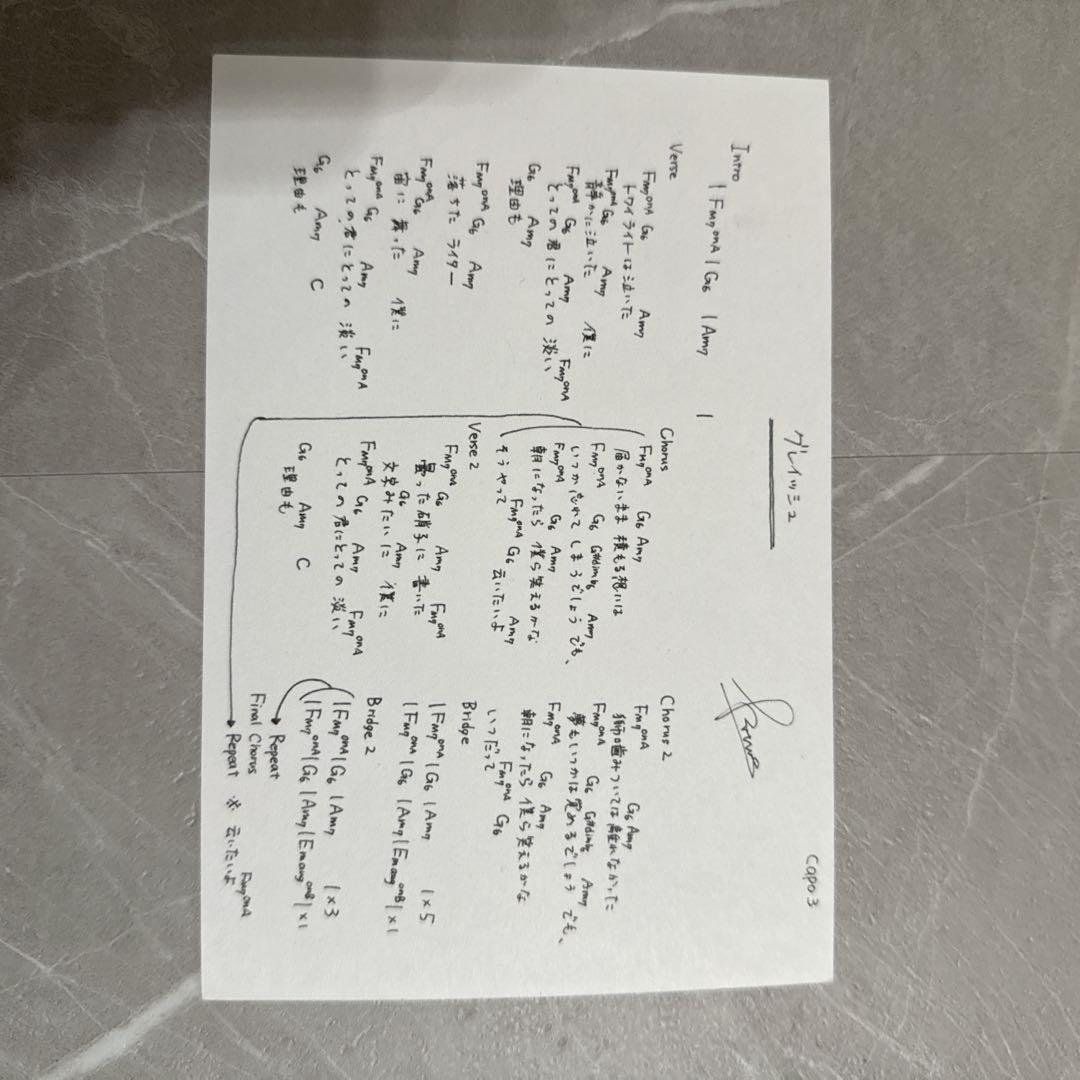 mol-74 リリックカード、ポストカード