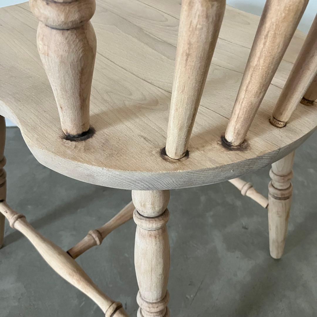 レトロ　アンティーク　古道具　古家具　剥離家具　ストリップド　ウィンザーチェア