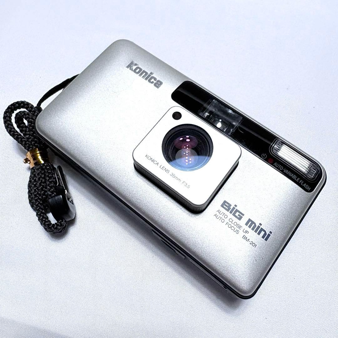 Konica BIG mini BM-201 フィルムカメラ コニカ ケース付き