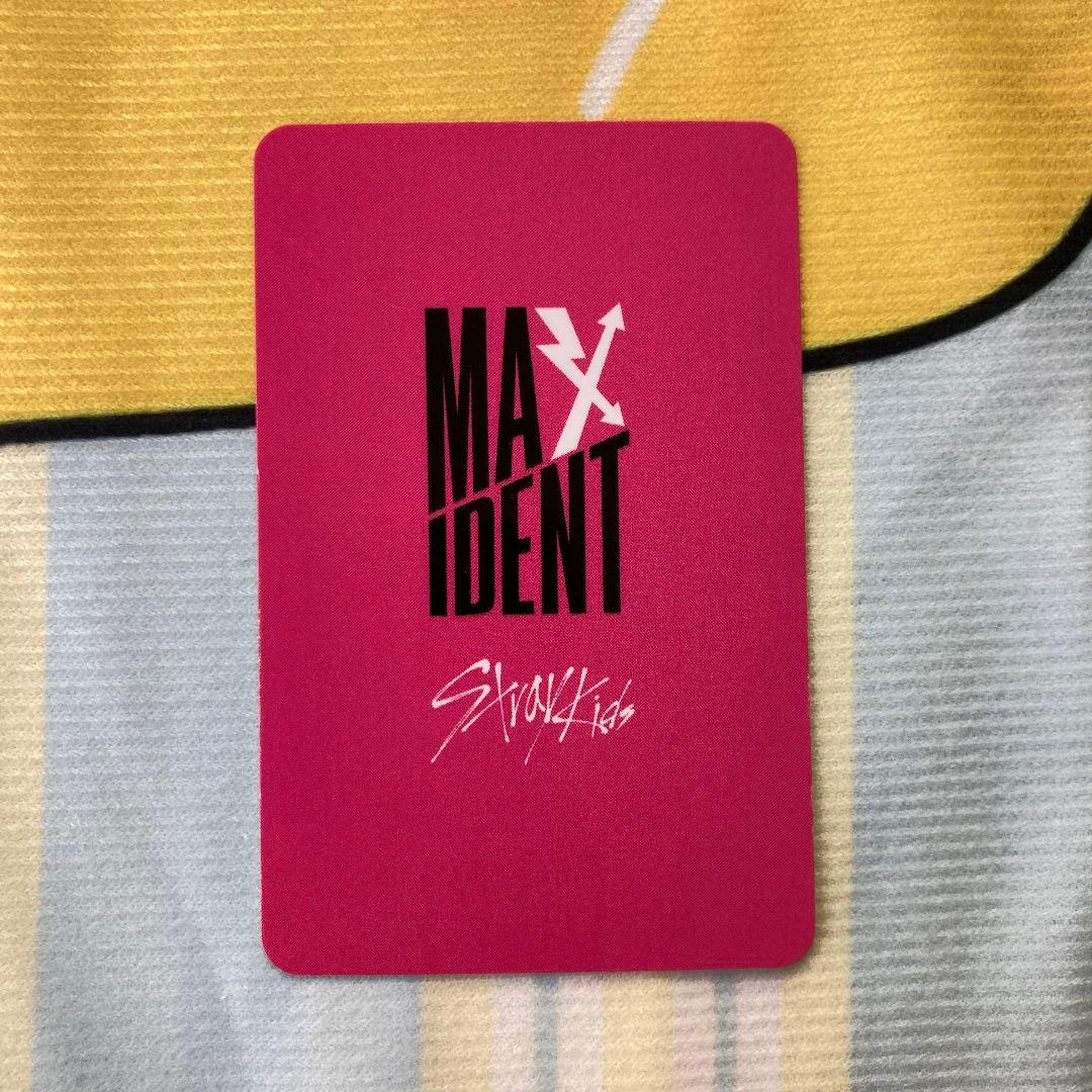 MAXIDENT Stray Kids サノク公開放送ヒョンジン トレカ スキズ