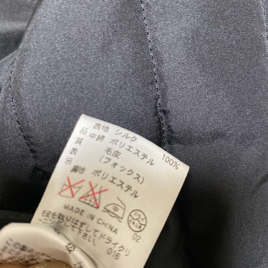 大きいサイズ！ラピーヌ/Le Lapis/シルク生地中綿ダウンロングコート