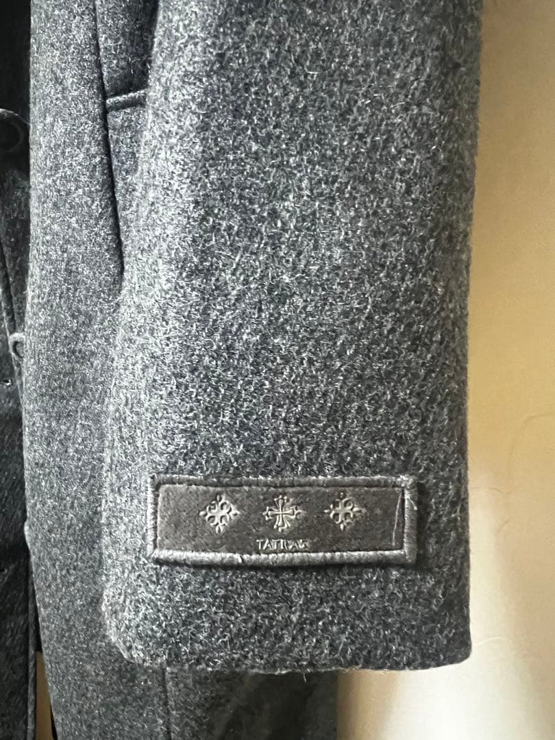 TATRAS ウールダウンピーコート グレー サイズ04