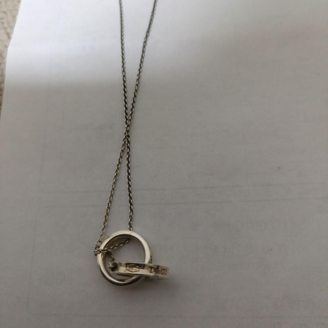 オールドTiffany & Co. シルバー925 ダブルループネックレス