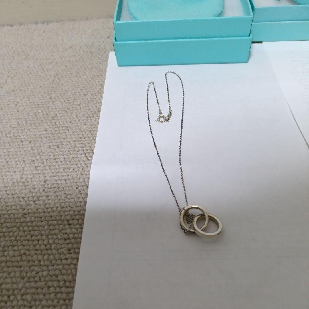 オールドTiffany & Co. シルバー925 ダブルループネックレス
