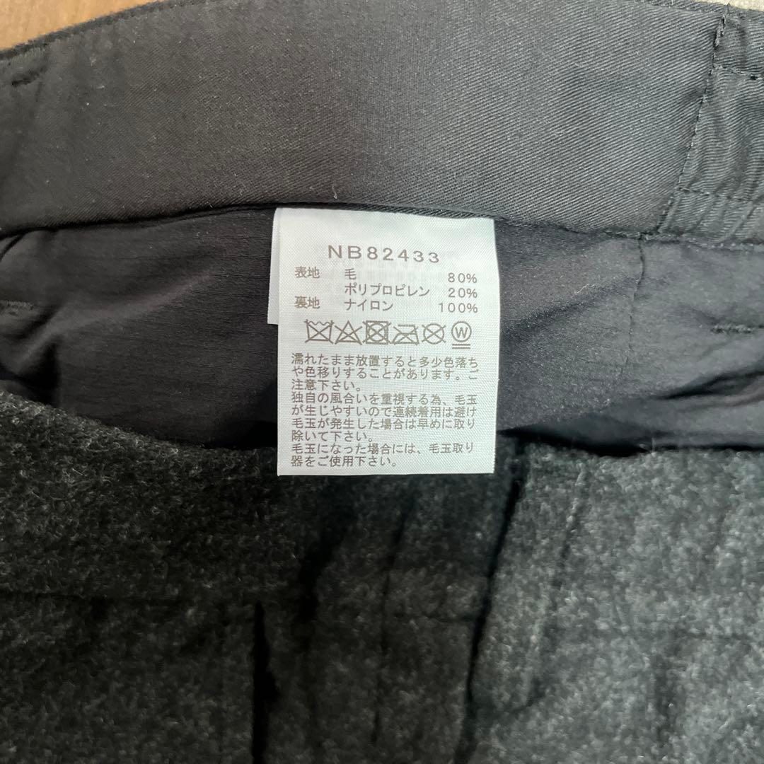 ノースフェイスウールパンツ　 NB82433