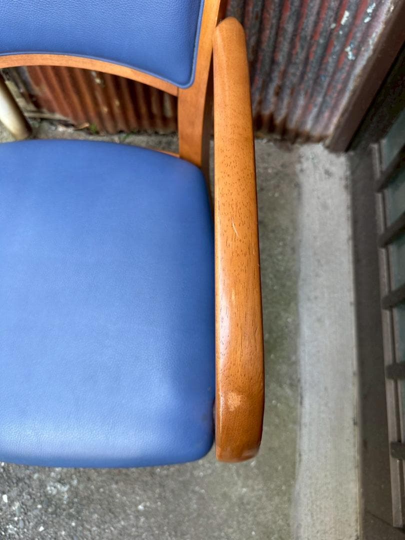 ⑤　karimoku　カリモク　ダイニングチェア　インテリア　レトロ家具