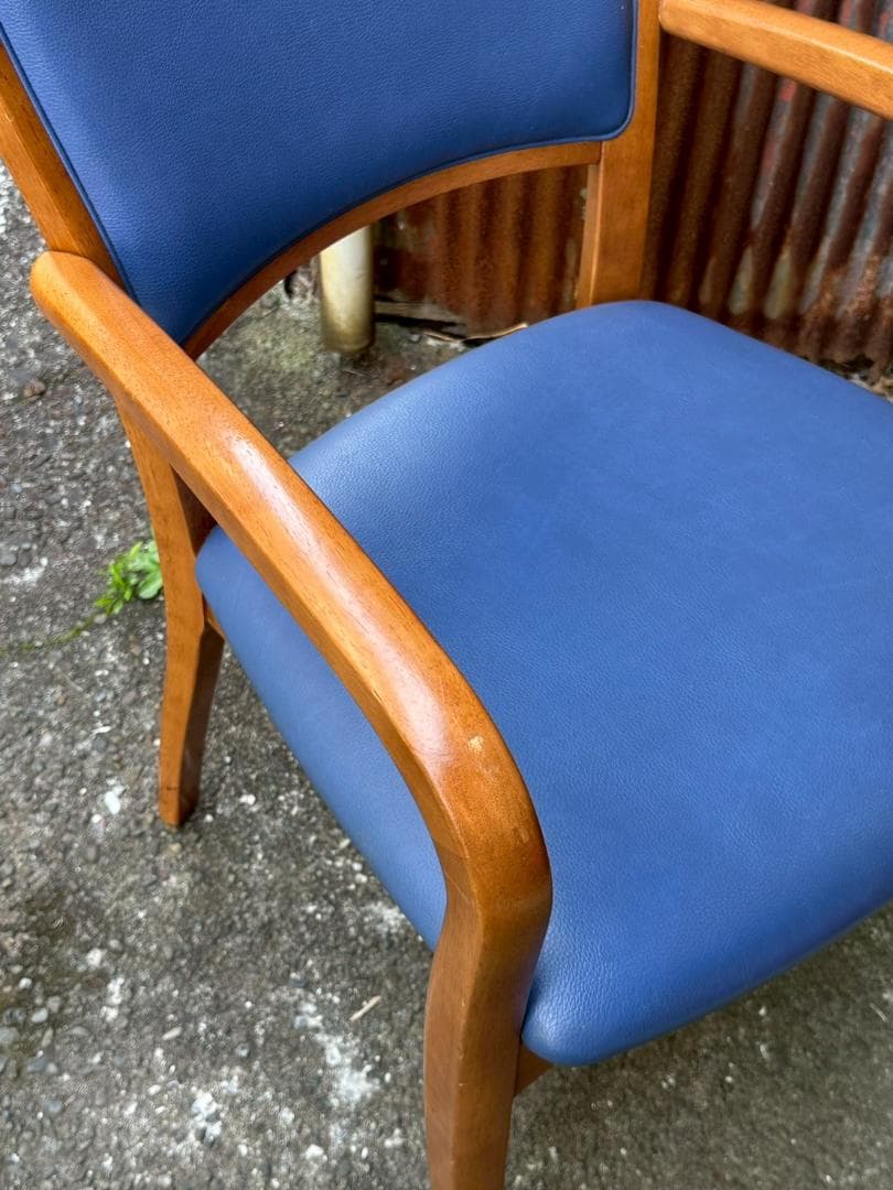 ⑤　karimoku　カリモク　ダイニングチェア　インテリア　レトロ家具