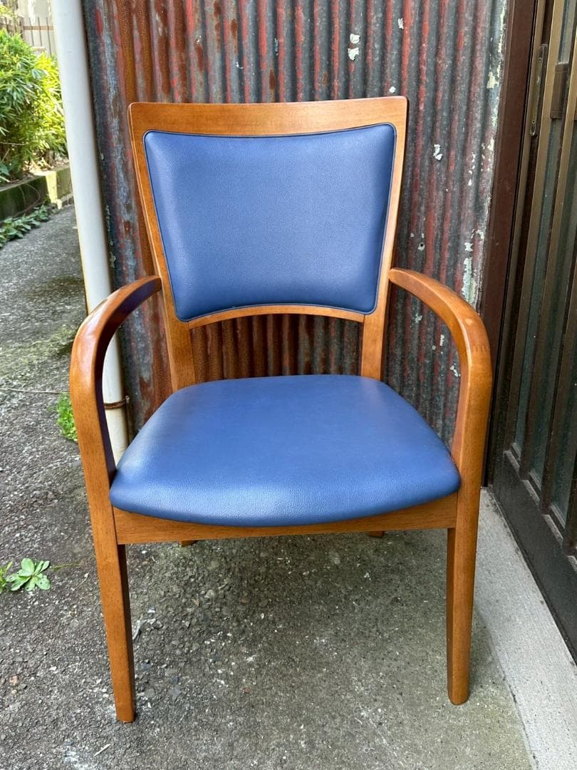 ⑤　karimoku　カリモク　ダイニングチェア　インテリア　レトロ家具