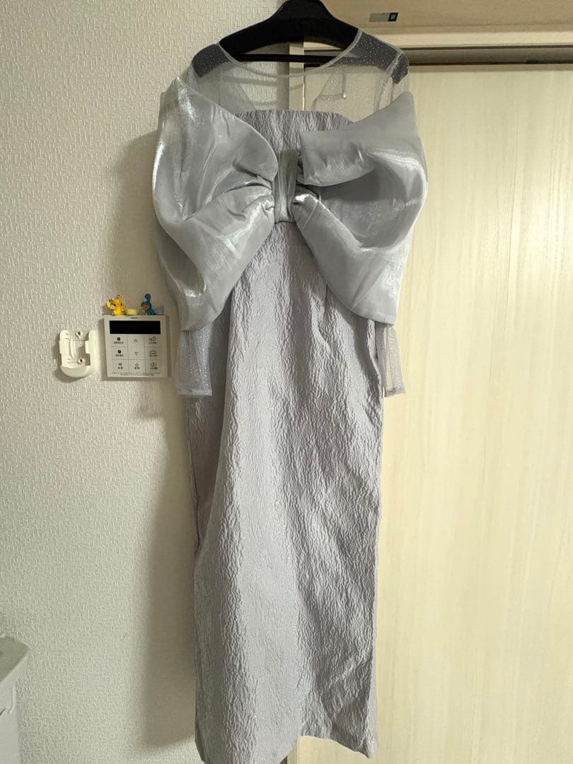 エクミール リボンタイトドレス