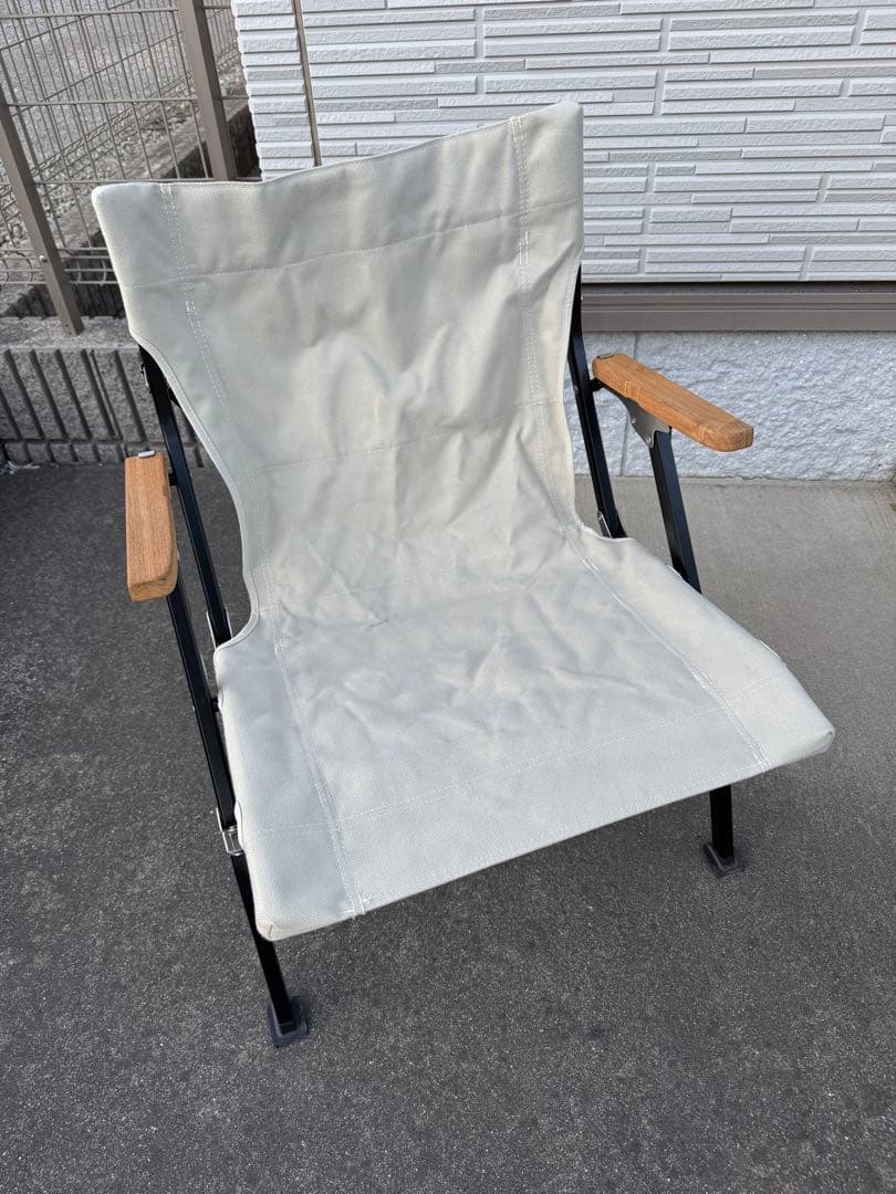  peak スノーピーク ローチェア ショート アイボリー