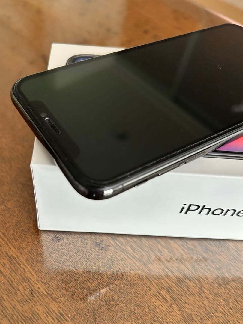 Apple iPhone X ブラック 本体 箱付き