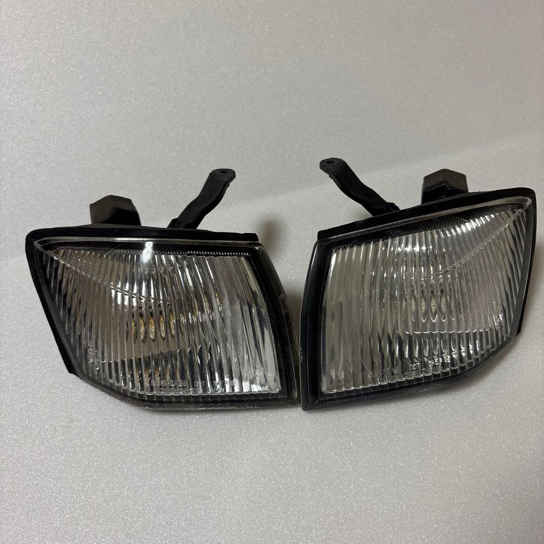 S14シルビア後期　純正コーナーレンズ　左右セット