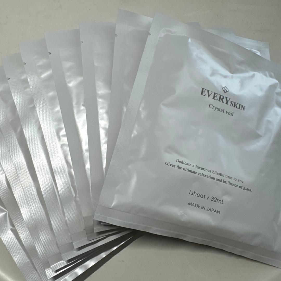 EVERYSKIN Crystal veil フェイスマスク 32mL 10枚